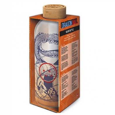 Imagen botella vidrio bambu dragon ball 1030ml