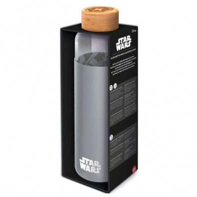 Imagen botella vidrio bambu star wars 585ml Imagen botella vidrio bambu star wars 585ml