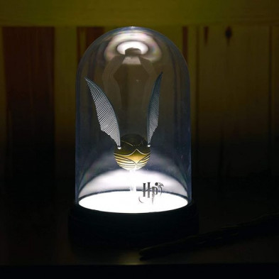Mini lâmpada harry potter snitch dorado