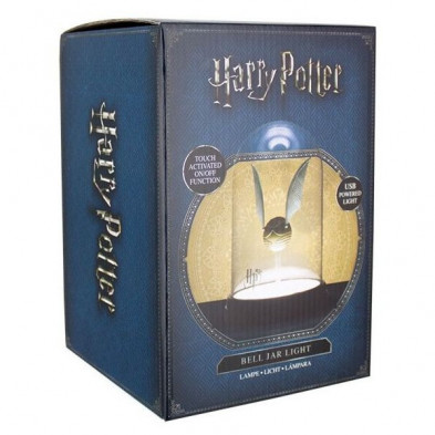 imagen 4 de mini lámpara harry potter snitch dorado