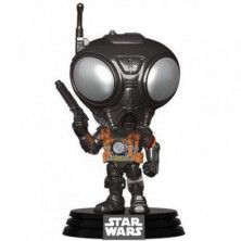 Imagen funko pop q9 zero mandalorian nº 349 star wars