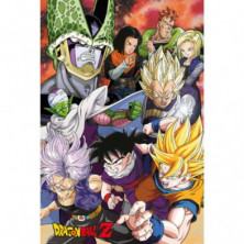 Imagen poster dragon ball z cell saga