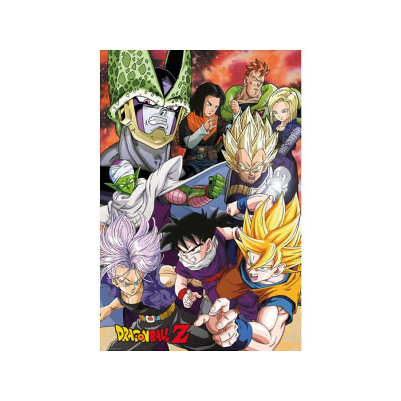 Imagen poster dragon ball z cell saga