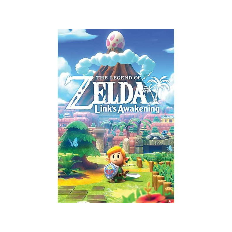 Imagen poster the legend of zelda links awakening