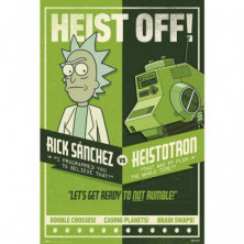 Imagen poster rick & morty season 4 heist off