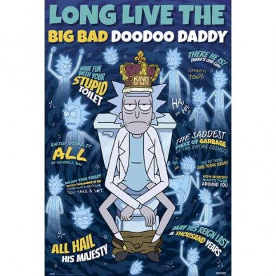 Imagen poster rick & morty doodoo daddy