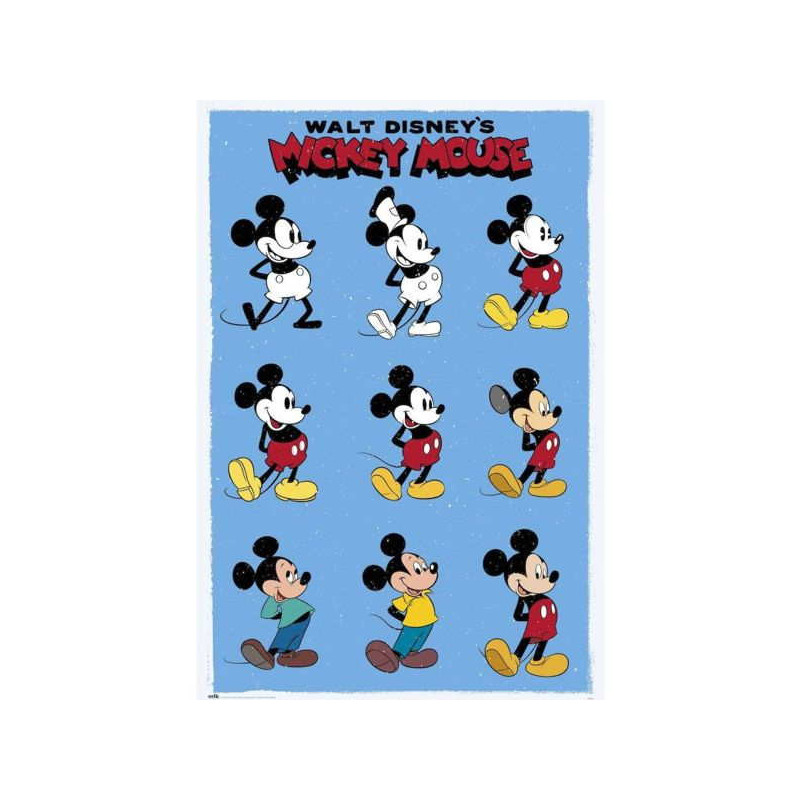 Imagen poster disney mickey mouse evol