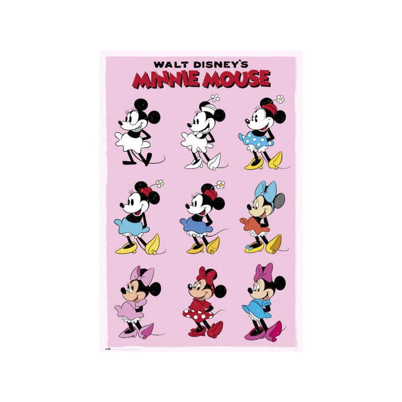 Imagen poster disney minnie mouse evol