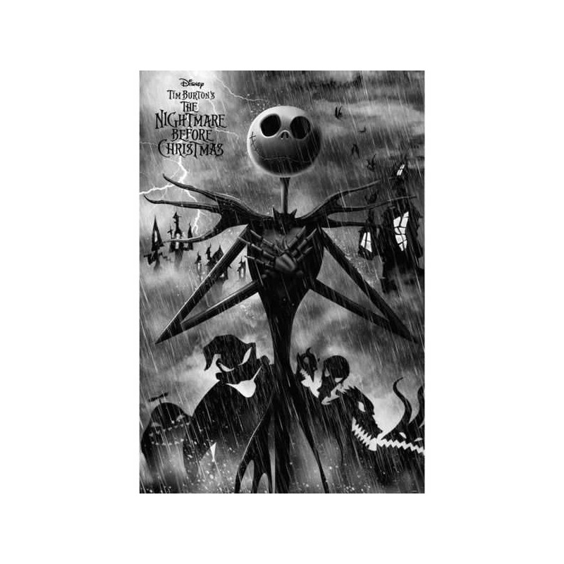 Imagen poster nightmare before christmas jack skellington