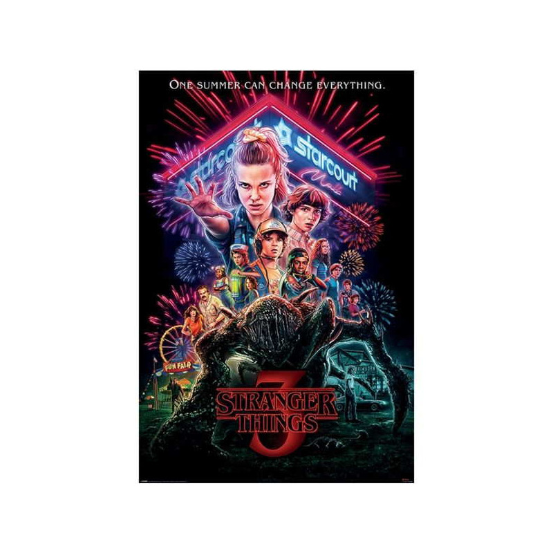 Imagen poster stranger things summer of 85