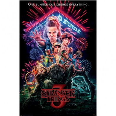 Imagen poster stranger things summer of 85