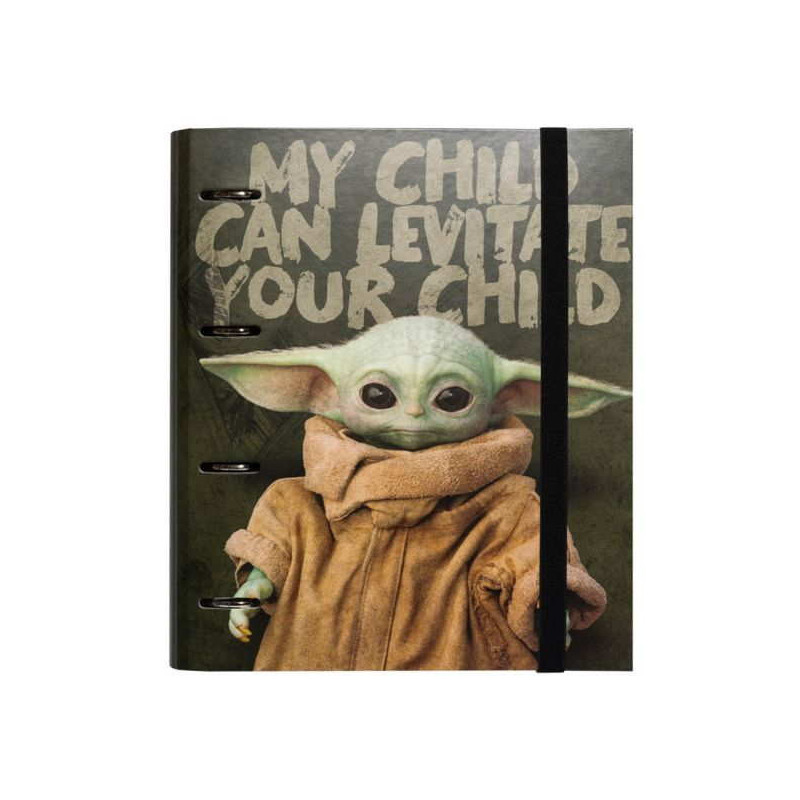 Imagen carpeta 4 anillas the mandalorian the child Imagen carpeta 4 anillas the mandalorian the child