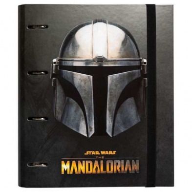 Imagen carpeta 4 anillas the mandalorian premium