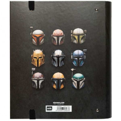 imagen 1 de carpeta 4 anillas the mandalorian premium