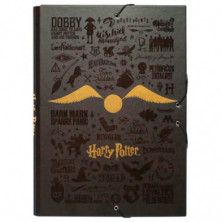 Imagen carpeta solapas harry potter