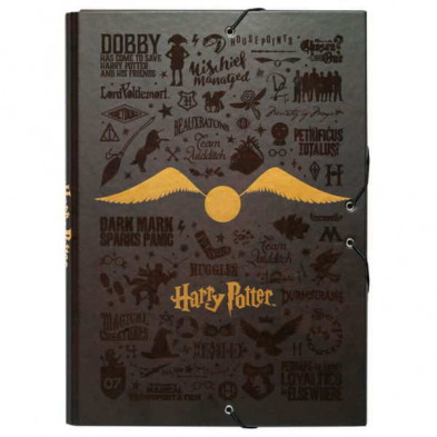 Imagen carpeta solapas harry potter