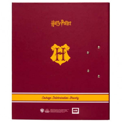 imagen 1 de archivador con compresor harry potter gryffindor