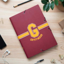 imagen 3 de carpeta solapas harry potter gryffindor