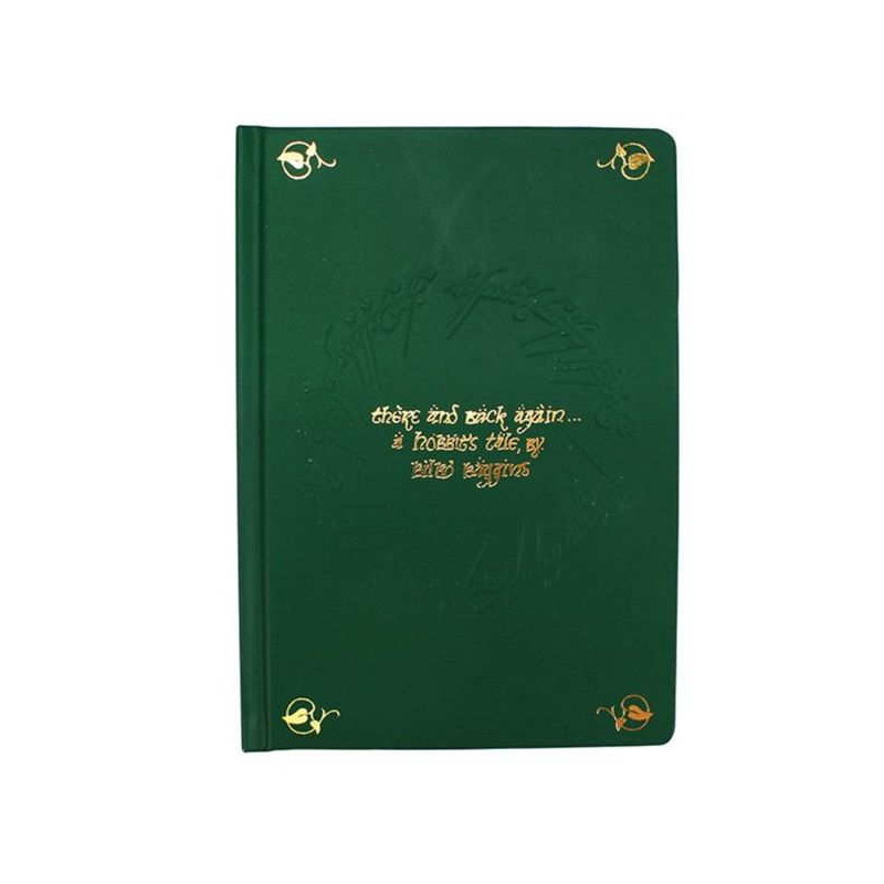 Imagen cuaderno a5 the lord of the rings a hobbits tale