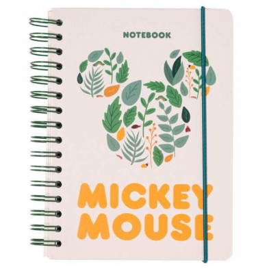 Imagen cuaderno a5 bullet mickey mouse tapa forrada Imagen cuaderno a5 bullet mickey mouse tapa forrada