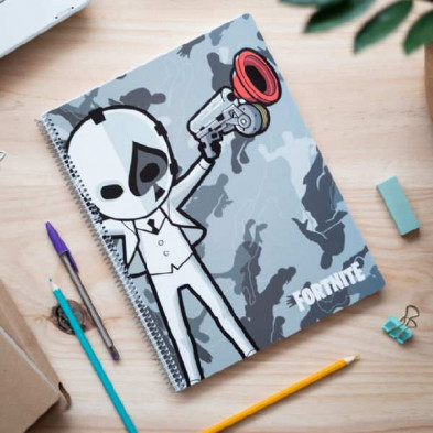 imagen 3 de cuaderno tapa polipropileno a4 fortnite