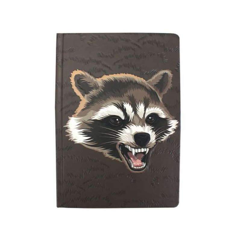 Imagen cuaderno a5 marvel rocket guardianes galaxia