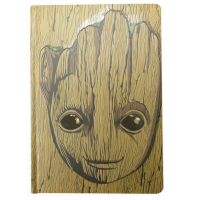 Imagen cuaderno a5 marvel gotg groot