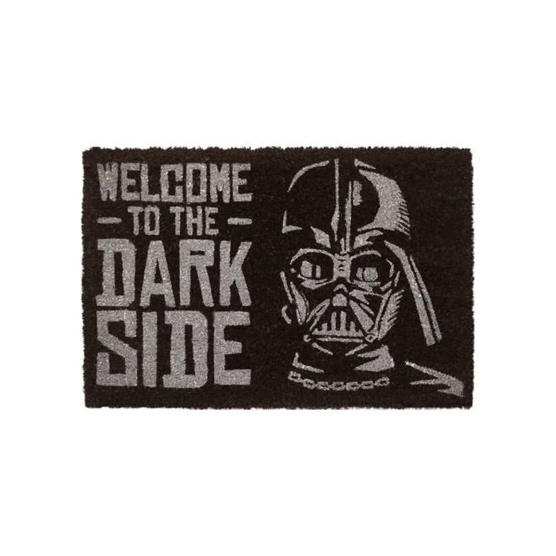 Imagen felpudo star wars welcome to the dark side