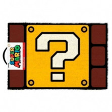 Imagen felpudo super mario question mark block