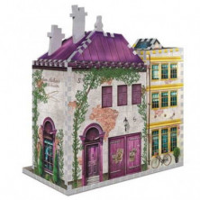 imagen 2 de puzzle 3d tienda madame malkins harry potter