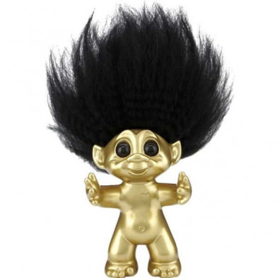 Imagen figura dorada aniversario trolls