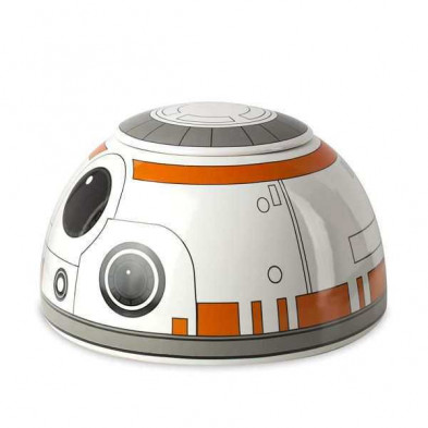 imagen 2 de galletero star wars bb-8 3d  ceramica 18cm