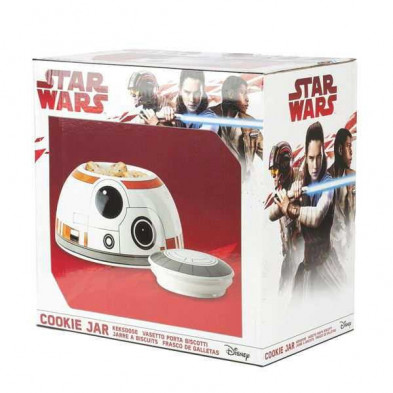 imagen 4 de galletero star wars bb-8 3d  ceramica 18cm