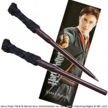 Imagen boligrafo varita marcapaginas harry potter