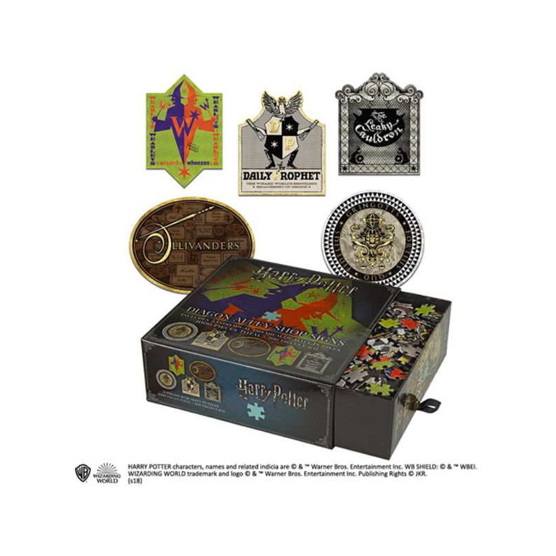 Imagen puzzle tiendas callejon diagon harry potter Imagen puzzle tiendas callejon diagon harry potter