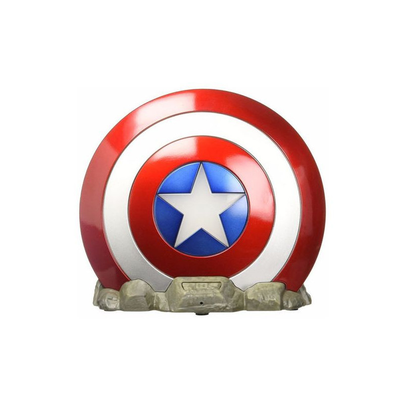 Imagen altavoz bluetooth marvel escudo capitán américa