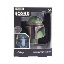 imagen 2 de mini lámpara icon star wars boba fett