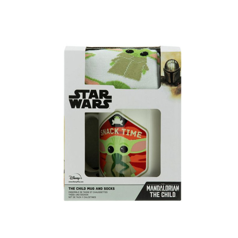 Imagen set regalo mandalorian con calcetines y taza Imagen set regalo mandalorian con calcetines y taza