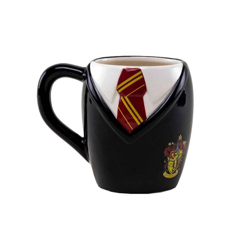 Imagen taza 3d harry potter uniforme gryffindor