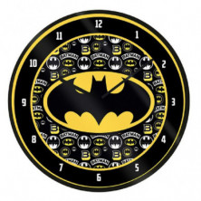 Imagen reloj de pared batman diametro 25cm