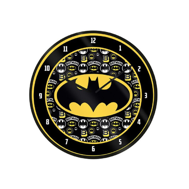 Imagen reloj de pared batman diametro 25cm