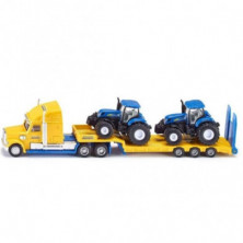 Imagen camión remolque para tractores new holland 1/87