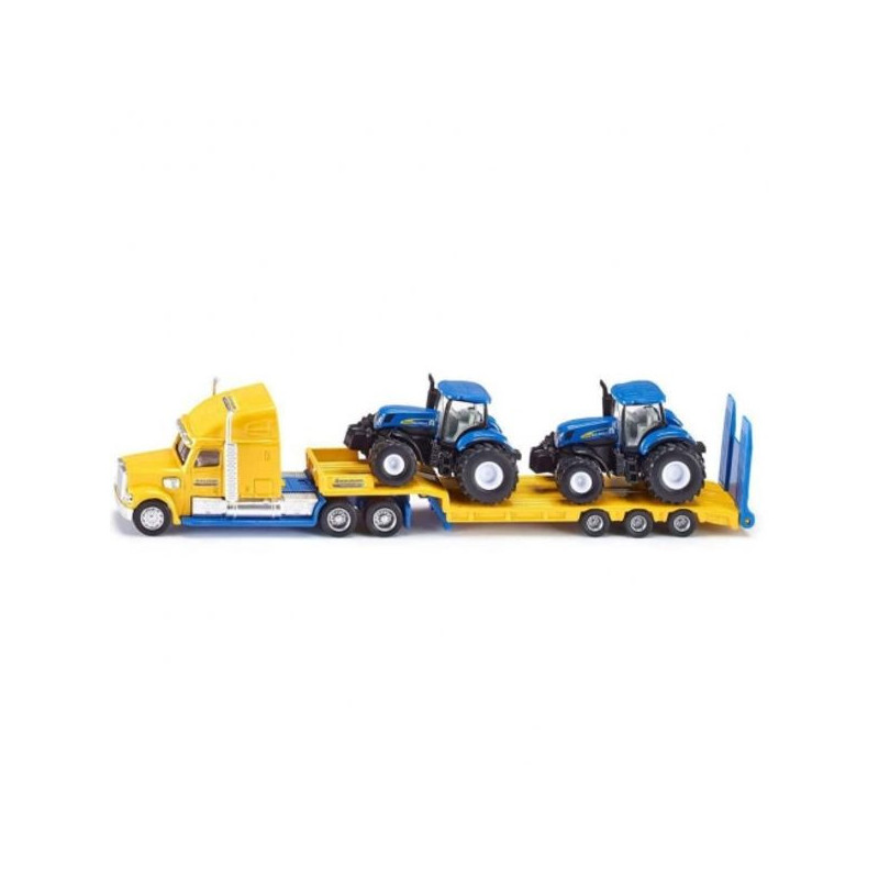 Imagen camión remolque para tractores new holland 1/87