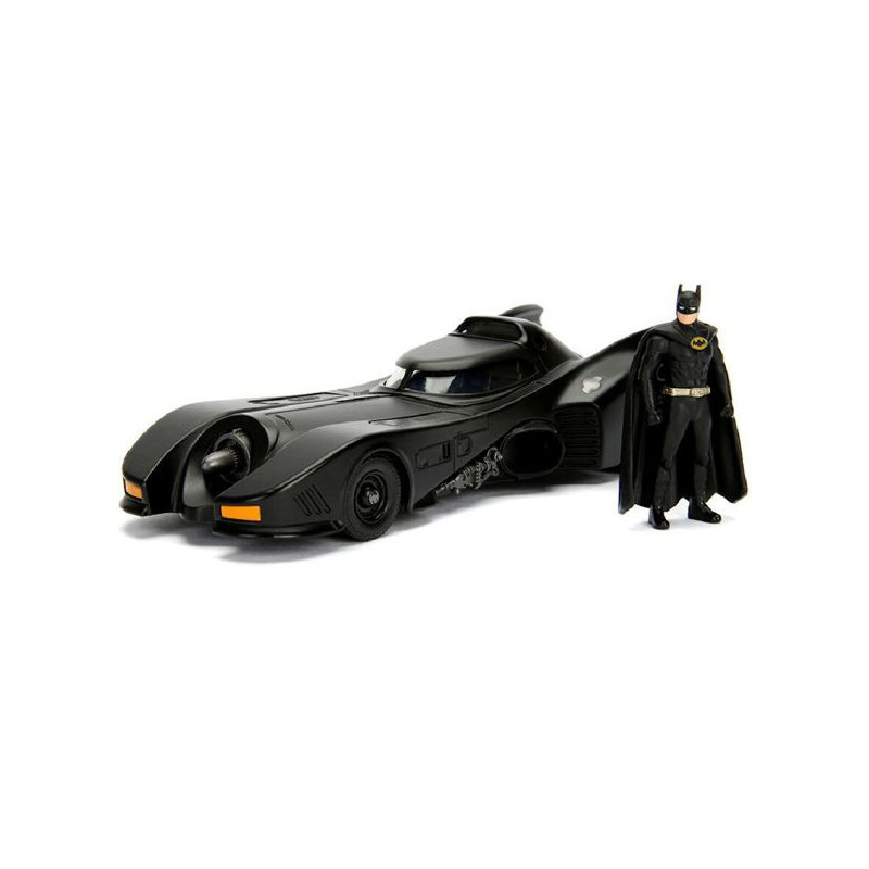 Imagen batmóvil 1989 y figura batman 1/24