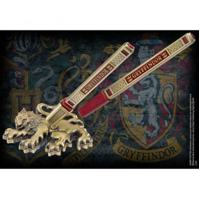 imagen 1 de pluma y soporte de gryffindor harry potter