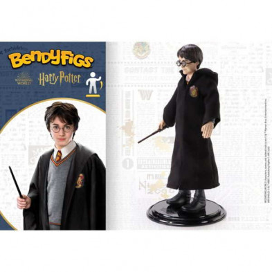 imagen 1 de figura bendyfigs harry potter toyllectible