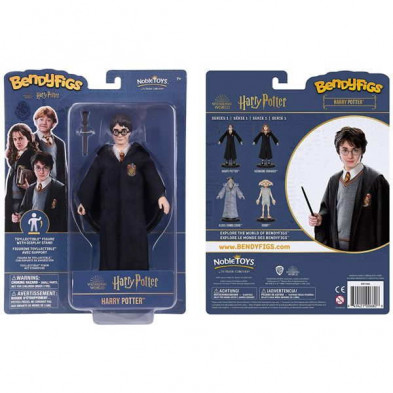 imagen 2 de figura bendyfigs harry potter toyllectible