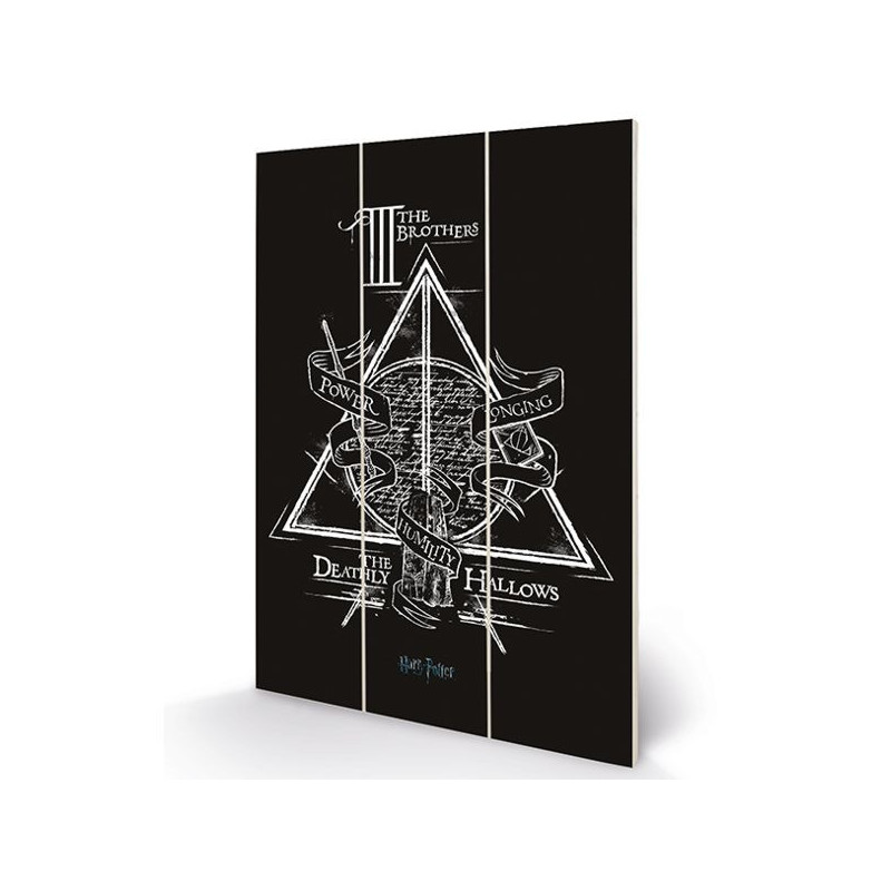 Imagen marco de madera harry potter reliquias muerte