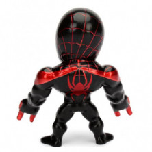 imagen 1 de figura metálica ultimate spider-man miles morales