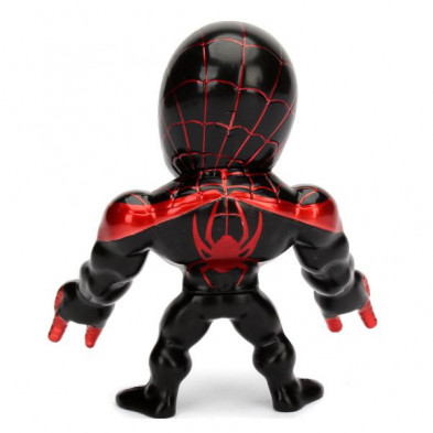 imagen 1 de figura metálica ultimate spider-man miles morales